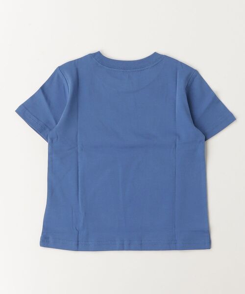tシャツ ロゴ コットン ジャージー Tシャツ キッズ 子供服 男の子の画像