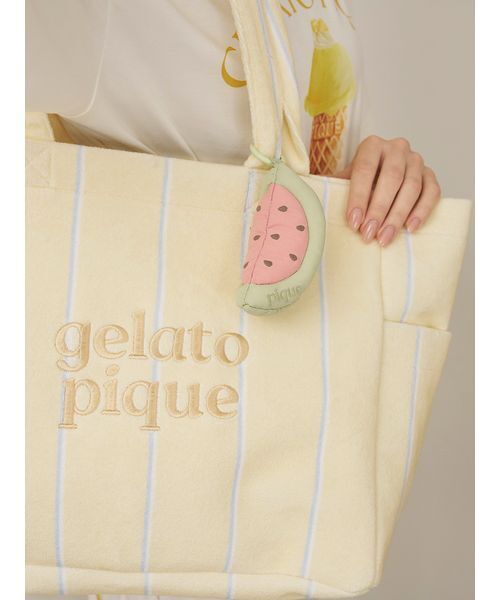gelato pique（ジェラートピケ） トートバッグ パイルバッグ
