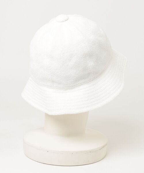 「FRED PERRY」 ハット M ホワイト メンズ_画像2