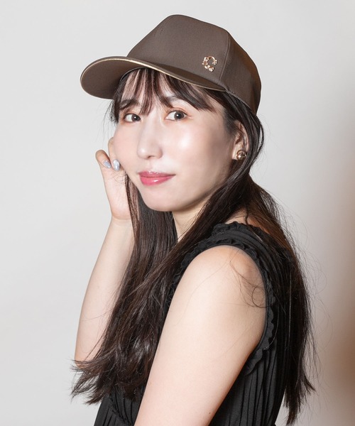 「CA4LA」 キャップ ONESIZE ブラウン レディース_画像3