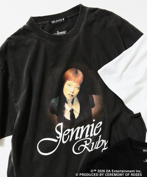 BEAMS T（ビームスT） tシャツ JENNIE / PhotoT-shirt(2) メンズ