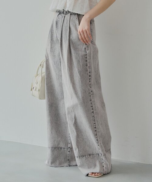 「Chico」 デニムパンツ SMALL ブルー レディース_画像2