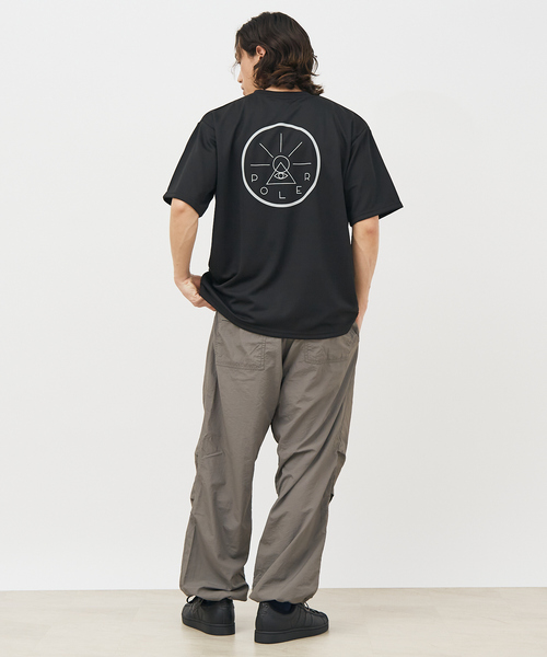 「POLeR」 半袖Tシャツ M ブラック メンズ_画像4