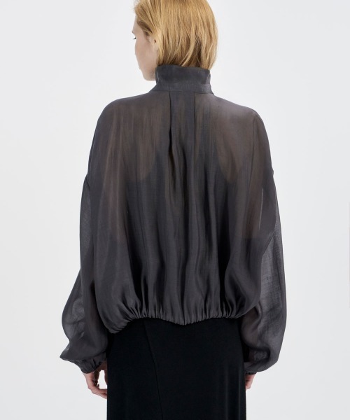 カーディガン Studio Doe Tencel Drawstring Cardigan レディースの画像