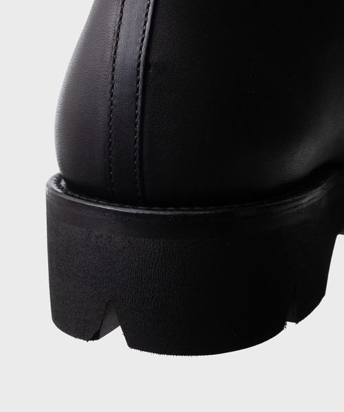 ブーツ QBLIQUE FRONT ZIP MONOLITE メンズの画像