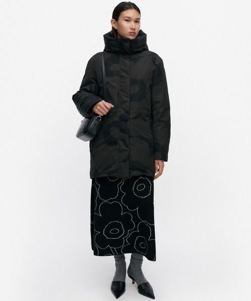 marimekko マリメッコ/ Kaannos Unikko ダウンコート marimekko（マリメッコ） ダウンコート ダウンジャケット 「バナー掲載