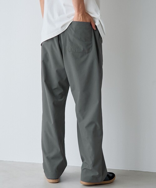 coen（コーエン） ワイドパンツ パンツ 「ストレッチ・吸水速乾・通気