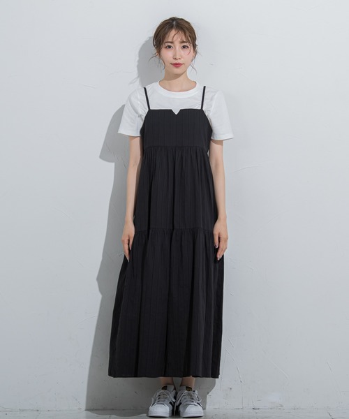 「VICKY」 キャミソールワンピース M ブラック レディース_画像9