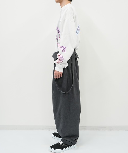 「.ENDRECHERI.」 パンツ FREE ベージュ メンズ_画像3
