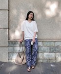 アンティカ antiqua tシャツ 半袖 綿...の詳細画像1