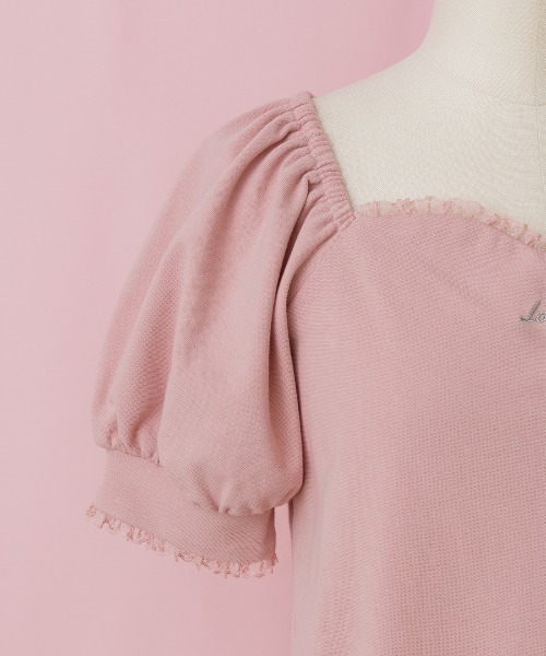 「Lolime by mellfy memory」 半袖カットソー M ピンク レディース_画像7