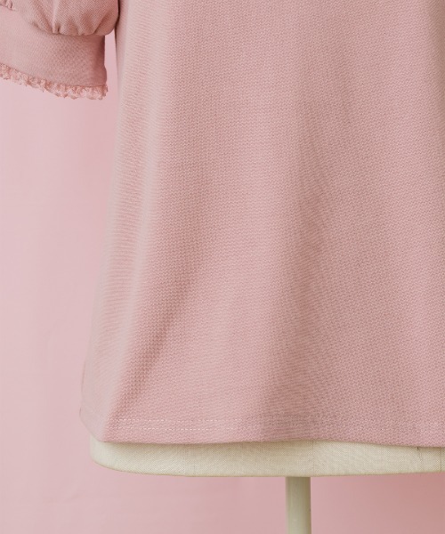 「Lolime by mellfy memory」 半袖カットソー M ピンク レディース_画像8