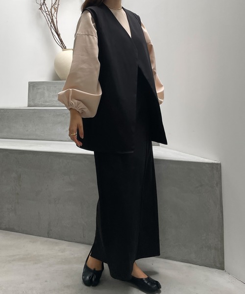 「Louere」 セットアップ SMALL ブラック レディース_画像5