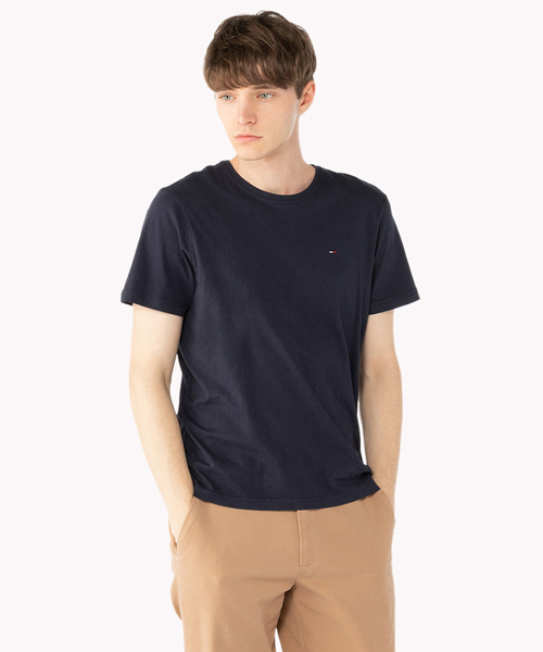 TOMMY JEANS tシャツ ベーシック クルーネック Tシャツ メンズ