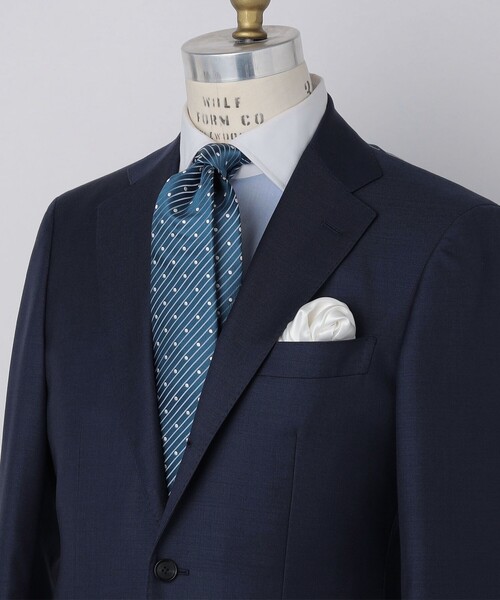 SHIPS（シップス） ネクタイ SHIPS: サテン ドビー ドット ネクタイ