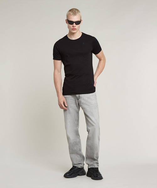 シーサイドライン2000型　Tシャツ 2枚セット G-STAR RAW tシャツ BASIC T-SHIRT 2-PACK/ワンポイントロゴTシャツ/2
