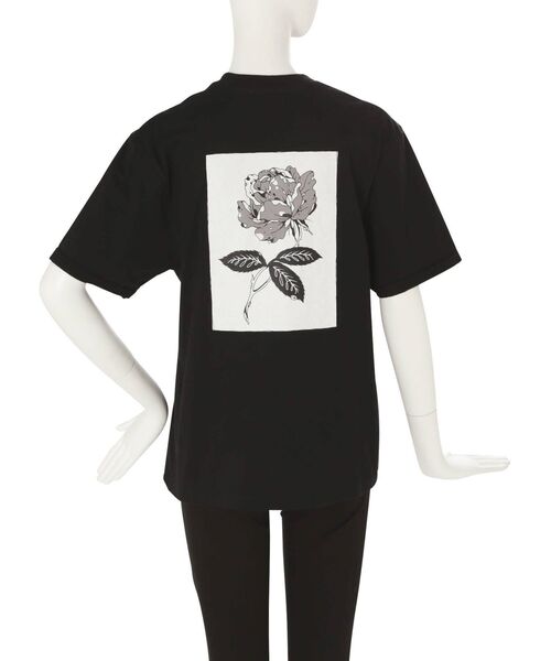 MURUA（ムルーア） tシャツ 半袖 「MURUA×山代エンナ」プリントTシャツ