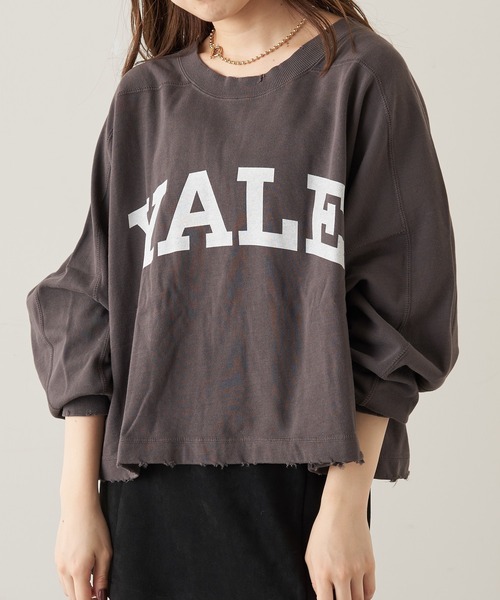 大特価 スウェット PayPayモール店 - 通販 - PayPayモール YALE デカロゴショートスウェット ZOZOTOWN 爆買い得価