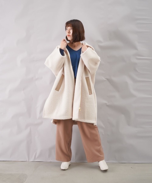 大得価限定SALE アウター PayPayモール店 - 通販 - PayPayモール malla マーラ ボアフードコート ZOZOTOWN 高品質得価
