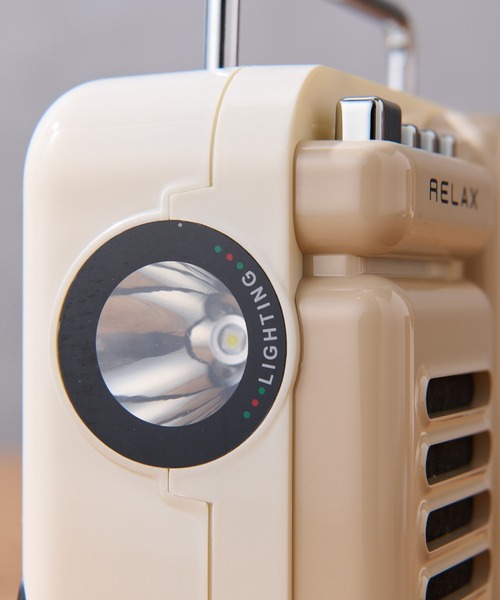 【新品】RELAX マルチレトロラジオ スピーカー 1台7役 ベージュ系 Amazon.co.jp: RELAX マルチ レトロラジオ スピーカー 1台7役