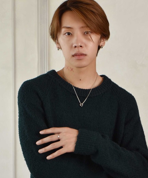 LHME ネックレス 「WEB限定」”Dear”スリムダブルリングペア