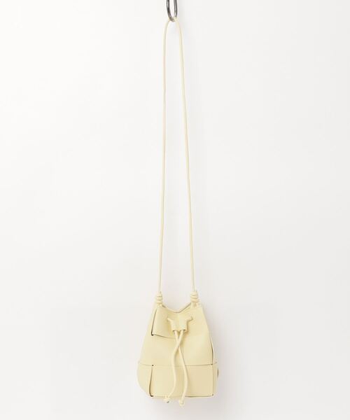 ショルダーバッグ バッグ 「HIKA」PUレザー 編み込みミニショルダーBAG