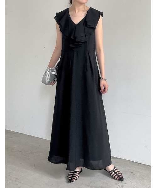（未使用）ella_selectshop ノースリーブワンピース ella_selectshop ノースリーブワンピース ワンピース