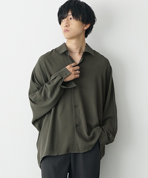 MinoriTY（マイノリティ） シャツ 「MinoriTY」落ち感ドルマンスリーブ