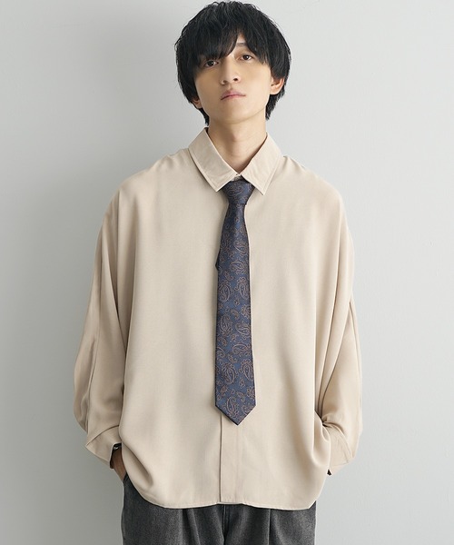 MinoriTY（マイノリティ） シャツ 「MinoriTY」落ち感ドルマンスリーブ