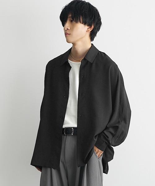 MinoriTY（マイノリティ） シャツ 「MinoriTY」落ち感ドルマンスリーブ