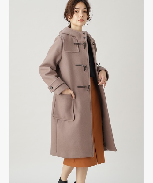 超美品】NATURAL BEAUTY BASIC ダッフルコート ベージュ M 2020年購入