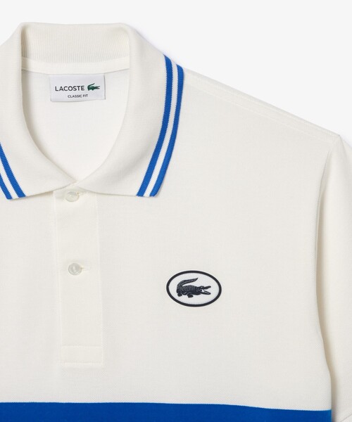 LACOSTE（ラコステ） ポロシャツ フロッキープリントL.12.12ポロシャツ