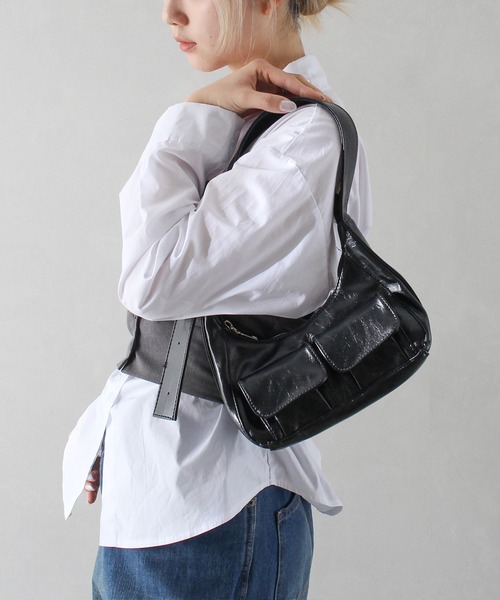 SpRay（スプレイ） ショルダーバッグ バッグ ポケ付きショルダーバッグ