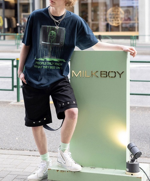 MILKBOY（ミルクボーイ） tシャツ 半袖 TV Tシャツ レディース メンズ