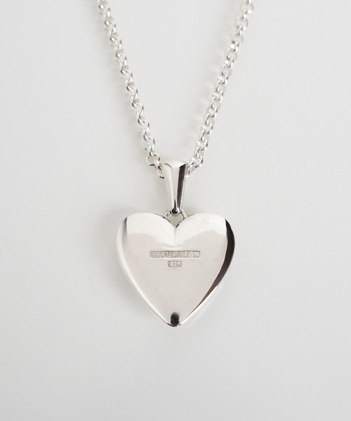 ネックレス 「ISOLATION / アイソレーション」Silver925 HEART NECKLACE / ハートネックレス レディース メンズの画像