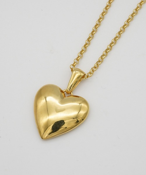 ネックレス 「ISOLATION / アイソレーション」Silver925 HEART NECKLACE / ハートネックレス レディース メンズの画像