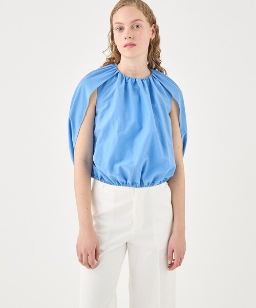 TOMORROWLAND collection uvカット ブラウス シャツ コットンシルク