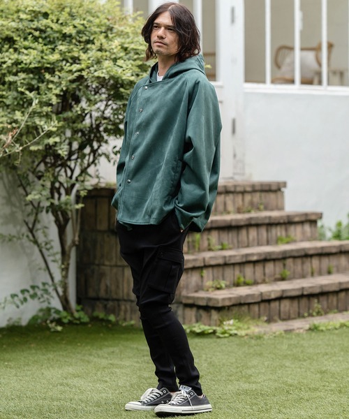 CAMBIO カーゴパンツ mp12548-Stretch Twill Single Pocket