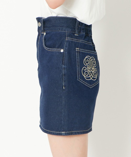 デニムスカート ポケット刺しゅうスカート : ZOZOTOWN Yahoo!店 - 通販