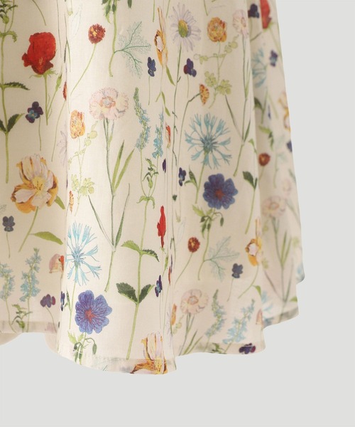 HUIT bouquet ブラウス シャツ スリットスリーブ Made with