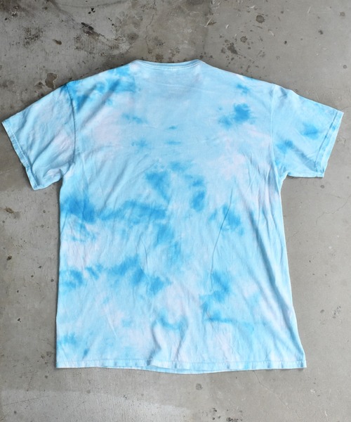 VINTAGE tシャツ 「ヴィンテージ古着」LIQUID BLUE タイダイ プリントT