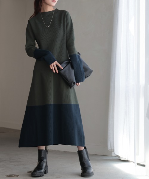 HUG.U ワンピース Aラインニットワンピース : ZOZOTOWN Yahoo!店