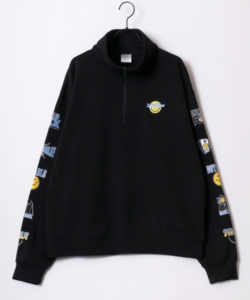 SMILEY FACE（スマイリーフェイス） トレーナー スウェット オーバー