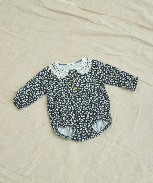 pairmanon（ペアマノン） ベビー服 ロンパース 「ベビー」レース襟