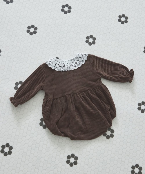 pairmanon（ペアマノン） ベビー服 ロンパース 「ベビー」レース襟