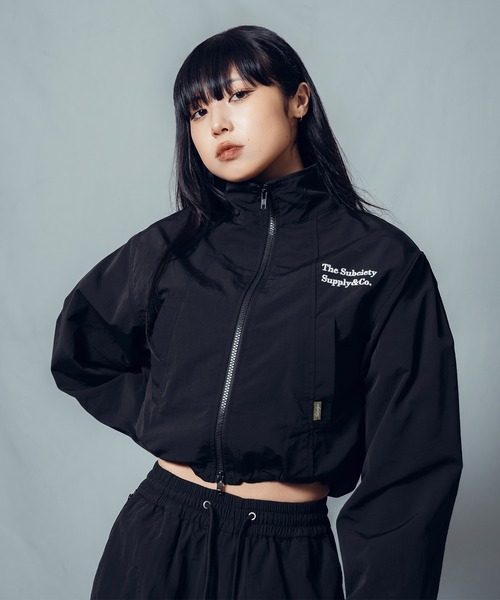 Subciety ブルゾン ジャンバー Nylon track jkt「WOMEN」 レディース 