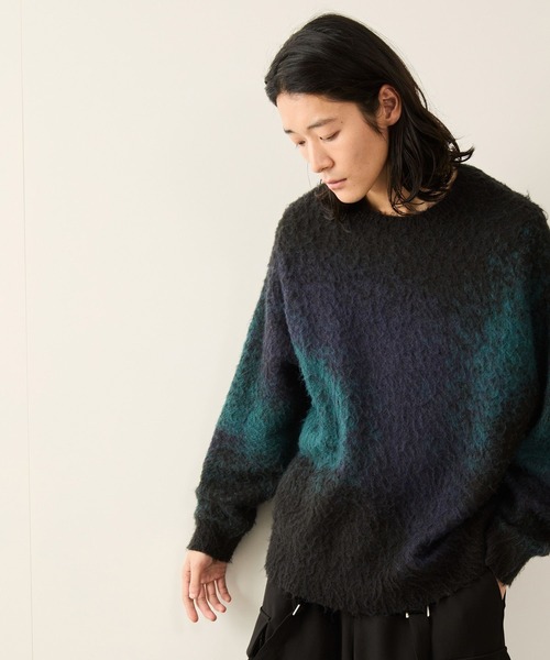 JUNRED（ジュンレッド） セーター ニット グラデーションシャギー