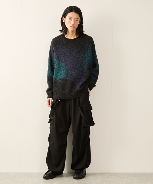 JUNRED（ジュンレッド） セーター ニット グラデーションシャギー