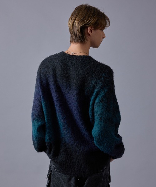 JUNRED（ジュンレッド） セーター ニット グラデーションシャギー