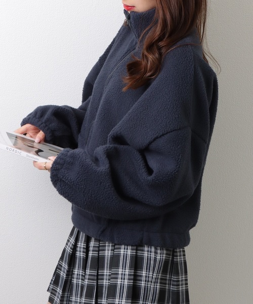 Lace Ladies（レースレディース） ブルゾン アウター ボア フロント